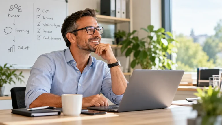 Online Business Management für Finanzberater – CRM, Kundenbetreuung und strukturierte Arbeitsabläufe Kopieren